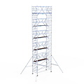 Euroscaffold Rolsteiger Euroscaffold Professional 135x305 12,2m werkhoogte carbon vloer vrijstaand
