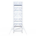 Euroscaffold Rolsteiger Euroscaffold Professional 135x305 12,2m werkhoogte carbon vloer vrijstaand