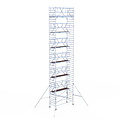 Euroscaffold Rolsteiger Euroscaffold Professional 135x305 14,2m werkhoogte carbon vloer vrijstaand