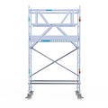 Euroscaffold Rolsteiger Euroscaffold Professional 75x190 4,2m werkhoogte carbon vloer vrijstaand
