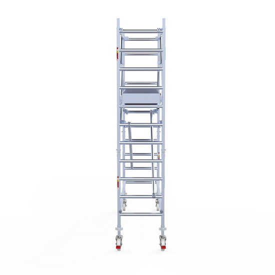 Euroscaffold Rolsteiger Euroscaffold Professional 75x250 4,2m werkhoogte carbon vloer vrijstaand