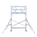 Euroscaffold Rolsteiger Euroscaffold Professional 75x250 5,2m werkhoogte carbon vloer vrijstaand