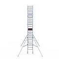 Euroscaffold Rolsteiger Euroscaffold Professional 75x250 7,2m werkhoogte carbon vloer vrijstaand