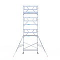 Euroscaffold Rolsteiger Euroscaffold Professional 75x250 9,2m werkhoogte carbon vloer vrijstaand