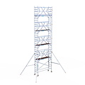 Euroscaffold Rolsteiger Euroscaffold Professional 75x250 10,2m werkhoogte carbon vloer vrijstaand