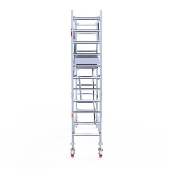 Euroscaffold Rolsteiger Euroscaffold Professional 75x305 4,2m werkhoogte carbon vloer vrijstaand