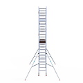 Euroscaffold Rolsteiger Euroscaffold Professional 75x305 7,2m werkhoogte carbon vloer vrijstaand