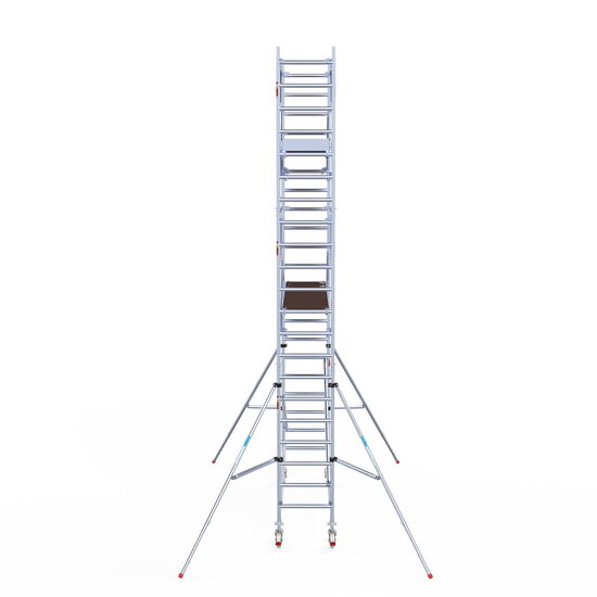 Euroscaffold Rolsteiger Euroscaffold Professional 75x305 7,2m werkhoogte carbon vloer vrijstaand