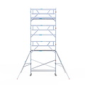 Euroscaffold Rolsteiger Euroscaffold Professional 75x305 9,2m werkhoogte carbon vloer vrijstaand