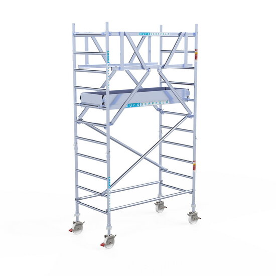 Euroscaffold Rolsteiger Euroscaffold Professional 90x190 4,2m werkhoogte vrijstaand