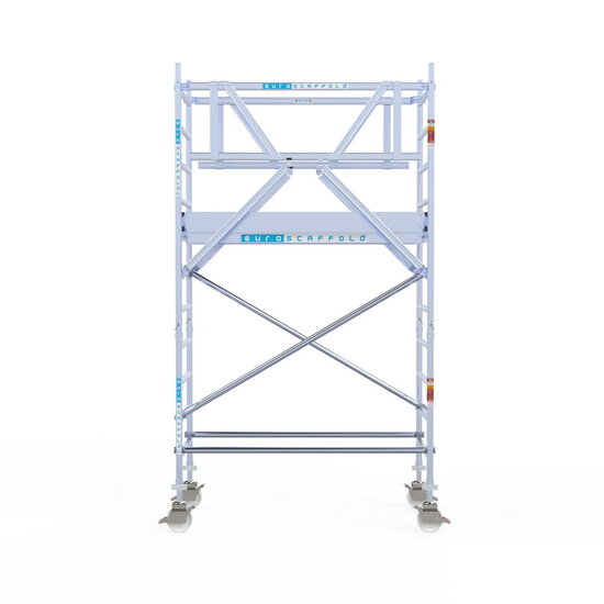 Euroscaffold Rolsteiger Euroscaffold Professional 90x190 4,2m werkhoogte vrijstaand