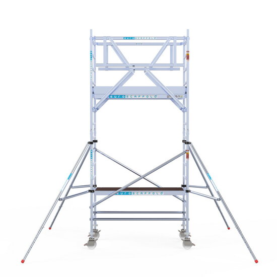 Euroscaffold Rolsteiger Euroscaffold Professional 90x190 5,2m werkhoogte vrijstaand