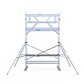 Euroscaffold Rolsteiger Euroscaffold Professional 90x250 5,2m werkhoogte vrijstaand