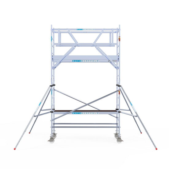 Euroscaffold Rolsteiger Euroscaffold Professional 90x250 5,2m werkhoogte vrijstaand