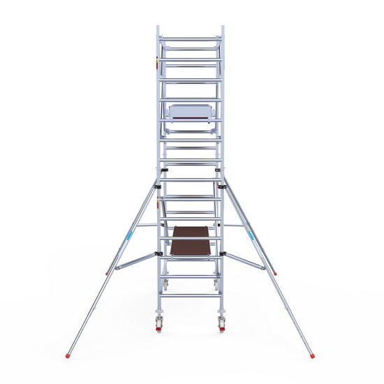 Euroscaffold Rolsteiger Euroscaffold Professional 90x250 5,2m werkhoogte vrijstaand