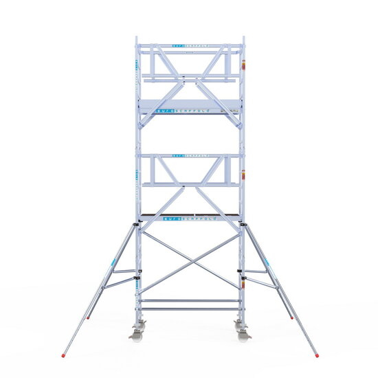 Euroscaffold Rolsteiger Euroscaffold Professional 90x190 6,2m werkhoogte vrijstaand