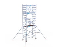 Rolsteiger Euroscaffold Professional 90x190 6,2m werkhoogte carbon vloer vrijstaand