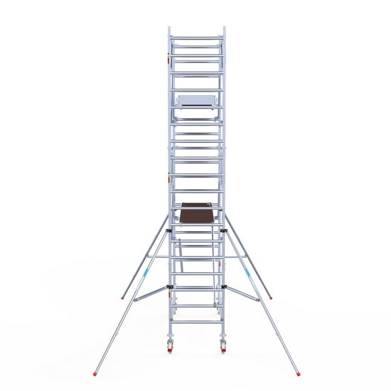 Euroscaffold Rolsteiger Euroscaffold Professional 90x250 6,2m werkhoogte carbon vloer vrijstaand