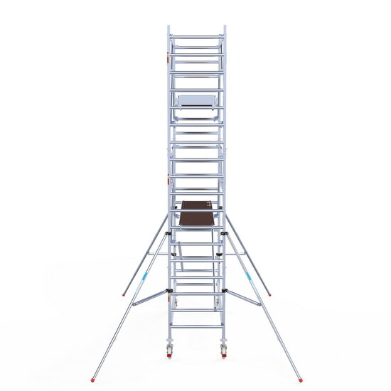 Euroscaffold Rolsteiger Euroscaffold Professional 90x305 6,2m werkhoogte vrijstaand