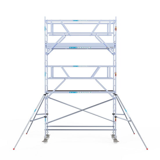 Euroscaffold Rolsteiger Euroscaffold Professional 90x305 6,2m werkhoogte carbon vloer vrijstaand