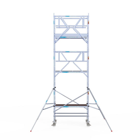 Euroscaffold Rolsteiger Euroscaffold Professional 90x190 7,2m werkhoogte vrijstaand