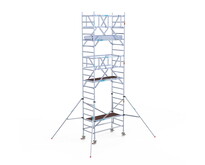 Rolsteiger Euroscaffold Professional 90x190 7,2m werkhoogte carbon vloer vrijstaand