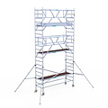 Euroscaffold Rolsteiger Euroscaffold Professional 90x305 7,2m werkhoogte carbon vloer vrijstaand