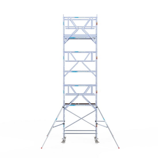 Euroscaffold Rolsteiger Euroscaffold Professional 90x190 8,2m werkhoogte vrijstaand