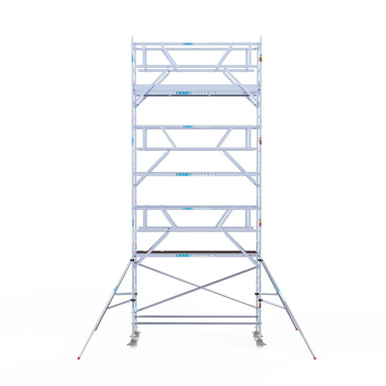 Euroscaffold Rolsteiger Euroscaffold Professional 90x305 8,2m werkhoogte carbon vloer vrijstaand