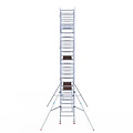 Euroscaffold Rolsteiger Euroscaffold Professional 90x305 8,2m werkhoogte carbon vloer vrijstaand