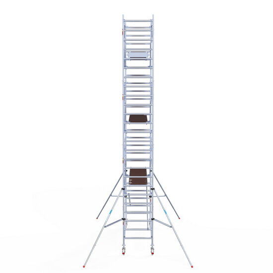 Euroscaffold Rolsteiger Euroscaffold Professional 90x305 8,2m werkhoogte carbon vloer vrijstaand