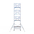 Euroscaffold Rolsteiger Euroscaffold Professional 90x190 9,2m werkhoogte carbon vloer vrijstaand