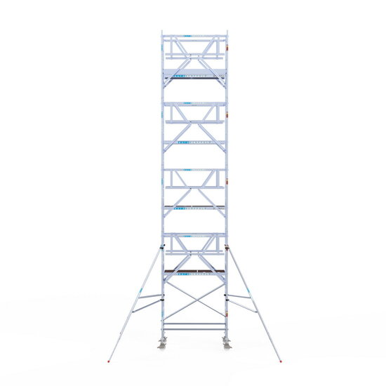 Euroscaffold Rolsteiger Euroscaffold Professional 90x190 10,2m werkhoogte vrijstaand