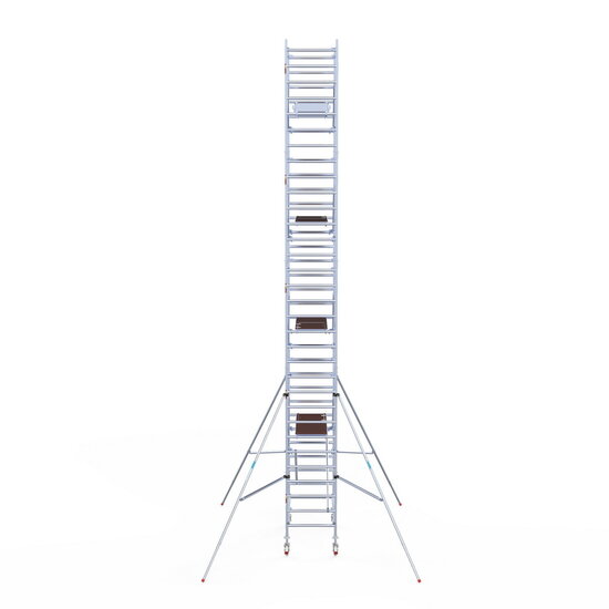 Euroscaffold Rolsteiger Euroscaffold Professional 90x190 10,2m werkhoogte vrijstaand