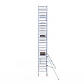 Euroscaffold Rolsteiger Euroscaffold Professional 90x190 8,2m werkhoogte tegen de gevel