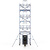 Euroscaffold Solar Rolsteiger 135x305 8,2m werkhoogte, inclusief Solar lift