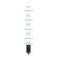 Euroscaffold Solar Rolsteiger 135x250 10,2m werkhoogte, inclusief Solar lift, Safeguard dakrandbeveiliging