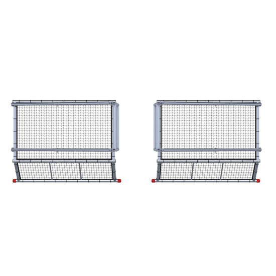 Euroscaffold Solar Rolsteiger 135x250 10,2m werkhoogte, inclusief Solar lift, Safeguard dakrandbeveiliging