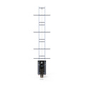 Euroscaffold Solar Rolsteiger 135x305 8,2m werkhoogte, inclusief solar lift, Safeguard dakrandbeveiliging