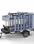 Steigeraanhanger Afsluitbaar 250 + Rolsteiger Alumexx Light 135x250 10,2m werkhoogte