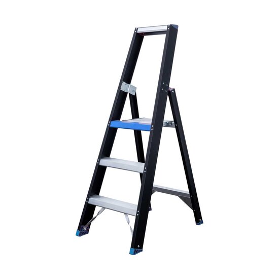 Eurostairs Eurostairs zwarte bordestrap 1x3 treden - Limited Edition - Blauw
