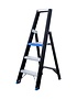 Eurostairs zwarte bordestrap 1x3 treden - Limited Edition - Blauw
