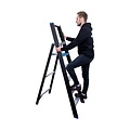 Eurostairs Eurostairs zwarte bordestrap 1x5 treden - Limited Edition - Blauw