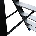 Eurostairs Eurostairs zwarte bordestrap 1x5 treden - Limited Edition - Blauw