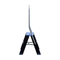 Eurostairs Dubbele trap zwart professioneel 2x2 treden - Limited Edition - Blauw