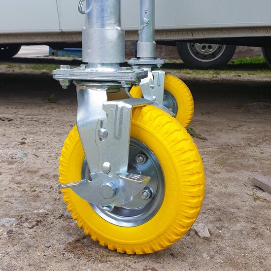 Euroscaffold Kamersteiger 75x190 3m inclusief tuinsteigerwielen