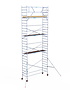 Rolsteiger Basic 90x305 9,2m werkhoogte tegen de gevel
