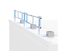 SGS Slim dakrandbeveiliging 6 mtr complete set plat dak