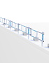 SGS Slim dakrandbeveiliging 15 mtr complete set plat dak