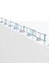 SGS Slim dakrandbeveiliging 21 mtr complete set plat dak